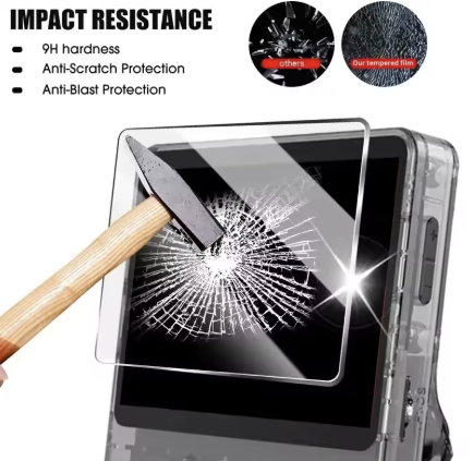 RETRO V1 CASE + 2X GLASS+ THUMB GRIPS