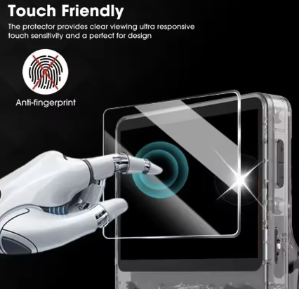 RETRO V1 CASE + 2X GLASS+ THUMB GRIPS