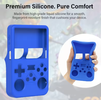 RETRO SILICONE PROTECTIVE CASE + LAYNARD