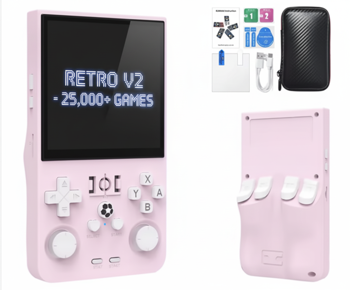 The #1 Rated Retro Handheld — 25,000+ Games Built-In