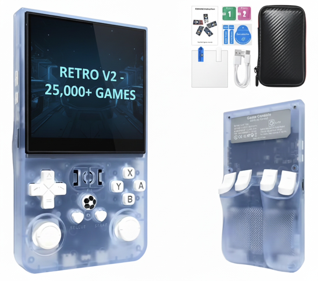 The #1 Rated Retro Handheld — 25,000+ Games Built-In
